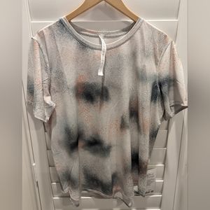 Lululemon high neck run and train tee 14